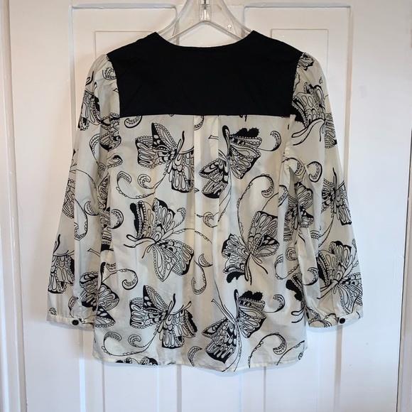 Anthropologie Girls From Savoy Cotton Blouse - Picture 14 of 16